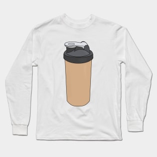 Gym shaker bottle Long Sleeve T-Shirt